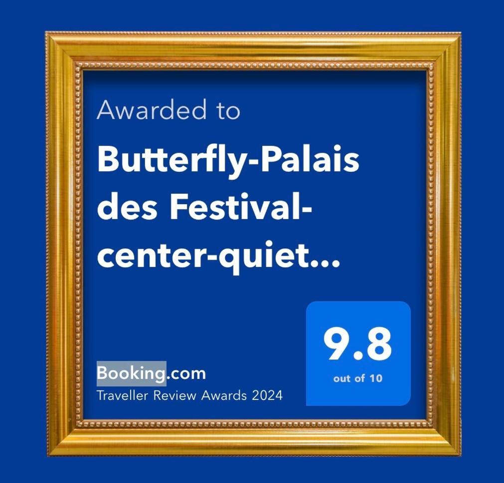 Butterfly-Palais Des Festival-Center-Quiet-Ac-Wi Fi Parking Apartment Cannes Exterior photo